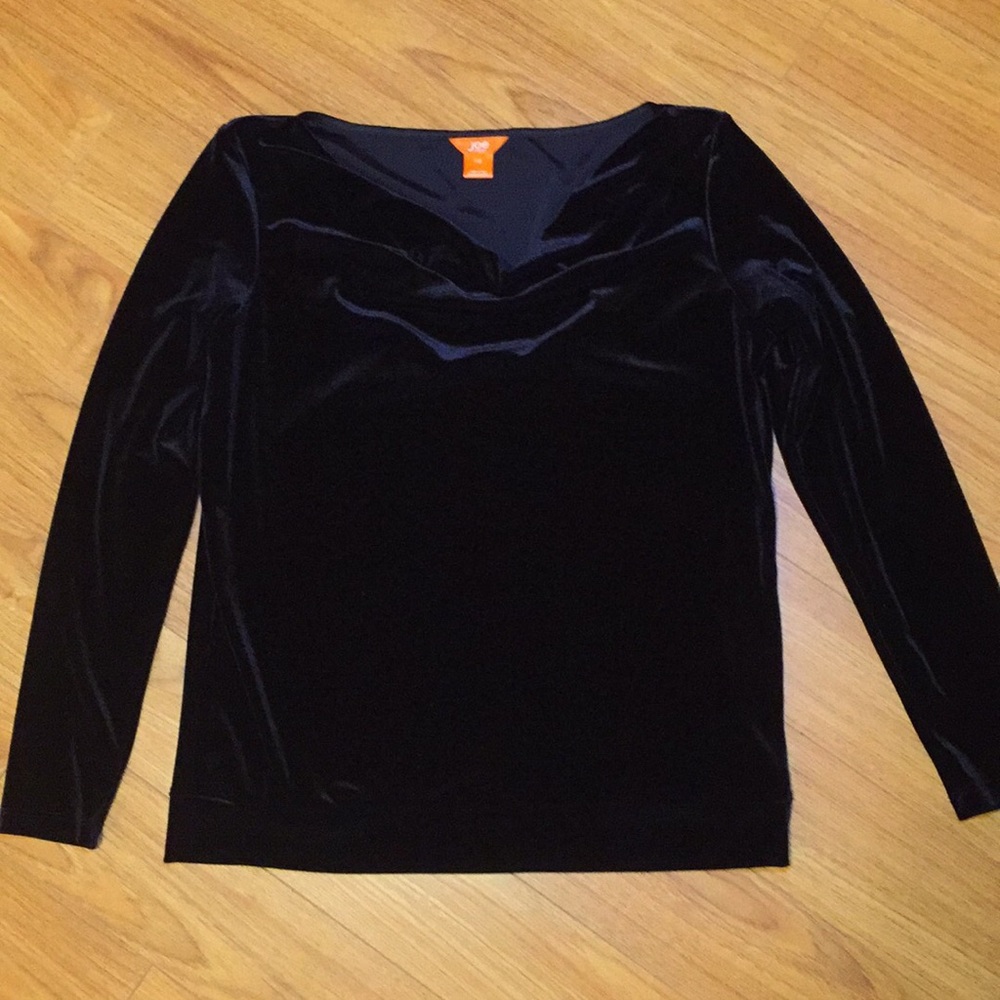 NWOT Joe Fresh Velvet Blouse